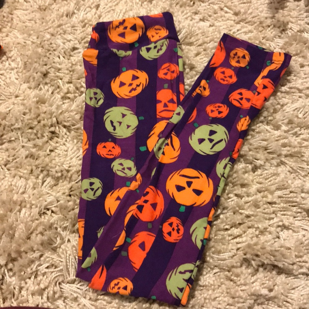 Kids l/xl LuLaRoe Halloween leggings